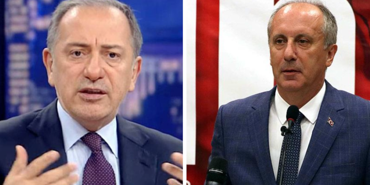 Fatih Altaylı'dan Muharrem İnce'ye: Bana artık bıkkınlık geldi