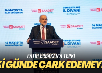 Fatih Erbakan’a tepki: ‘İki günde çark edemeyiz’