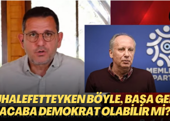 Fatih Portakal’dan Muharrem İnce isyanı: Muhalefetteyken böyle, başa gelse acaba demokrat olabilir mi?
