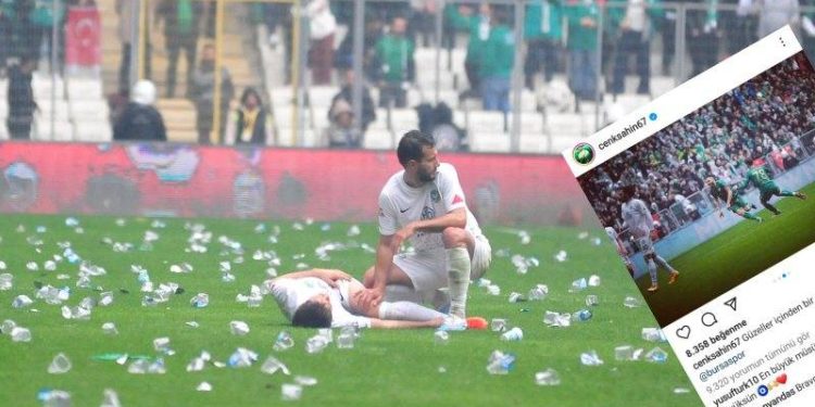 Fenerbahçeli Mert Hakan'dan, Amedspor'a gol atan Cenk Şahin'in paylaşımına: Çok keyifliydi