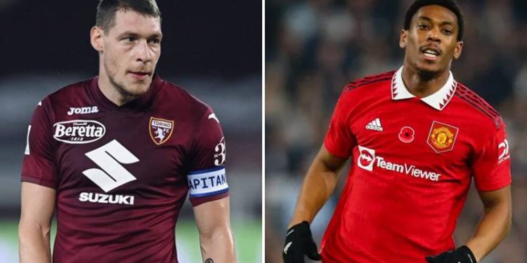 Fenerbahçe'nin Andrea Belotti ve Anthony Martial planı