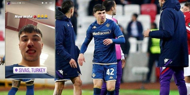 Fiorentinalı Bianco'nun burnunu kıran Sivassporlu iki taraftar tutuklandı