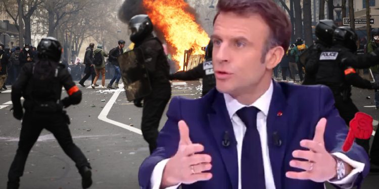 Fransa'da emeklilik yaşı 64'e çıktı, Macron'un saati tepki çekti!