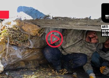 Geleceklerini kurtarmak için enkaz altına girdiler