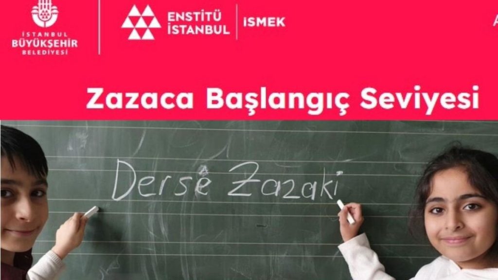 İSMEK bünyesinde ilk kez Zazaca kursu açıldı