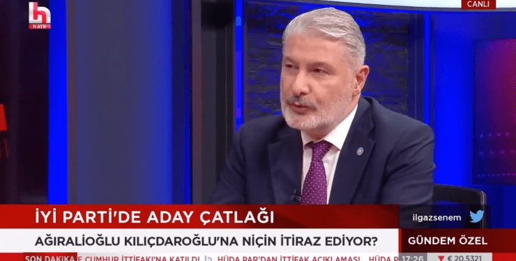 İYİ Parti Genel Başkan Yardımcısı Bahadır Erdem, İYİ Parti İstanbul Milletvekili Yavuz Ağıralioğlu‘nun CHP ve HDP’yi hedef aldığı açıklamasından partinin genel başkanı Meral Akşener’in ‘kesinlikle’ haberi olmadığını söyledi.