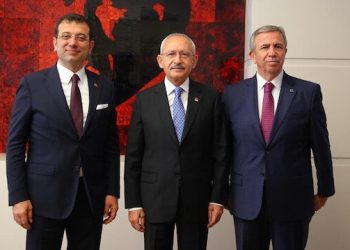 İBB Başkanı İmamoğlu ve ABB Başkanı Yavaş, Akşener'in açıklamalarının ardından Kılıçdaroğlu'na destek mesajı verdi.