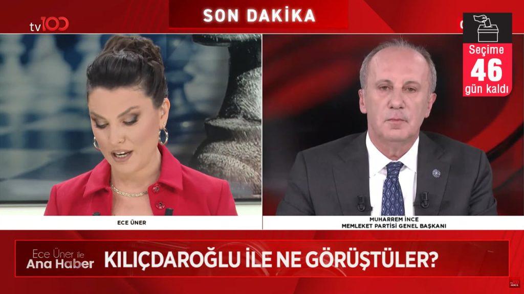 İnce'den 'Hoşgeldiniz, güle güle' açıklaması: Art niyetli değildi, büyük anlamlar çıkarmaya gerek yok