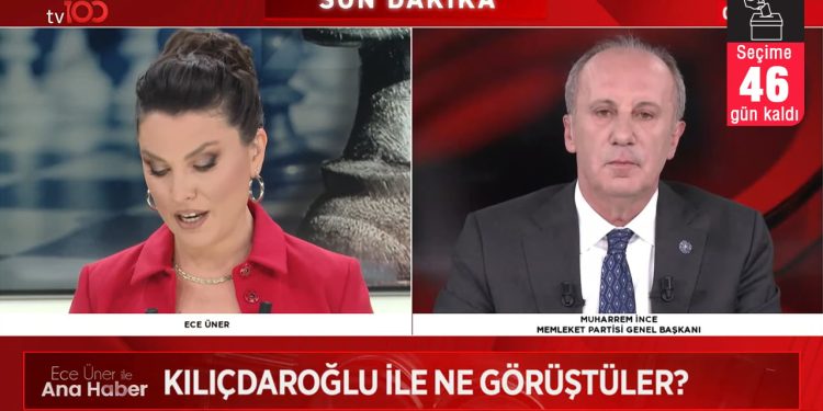 İnce'den 'Hoşgeldiniz, güle güle' açıklaması: Art niyetli değildi, büyük anlamlar çıkarmaya gerek yok