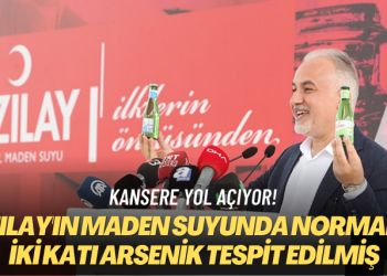 Kansere yol açıyor! Kızılay’ın maden suyunda normalin iki katı arsenik tespit edilmiş