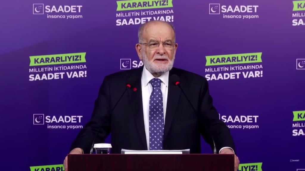 Karamollaoğlu'ndan Kızılay'a sert tepki: 'Kan bile vermem'