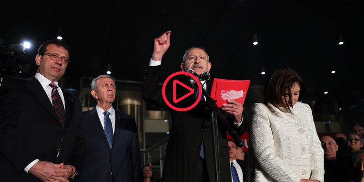 Kılıçdaroğlu CHP Genel Merkezi'nde konuştu: Bir seçimi kazanmaktan fazlasına adayım