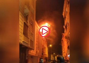 Kiracıları evden çıkarmak için daireyi ateşe veren kişi gözaltına alındı