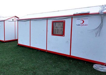 Kızılay çadırdan sonra şimdi de konteyner satıyor