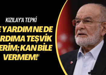 Kızılay’a tepki: Ne yardım ne de yardıma teşvik ederim; kan bile vermem!