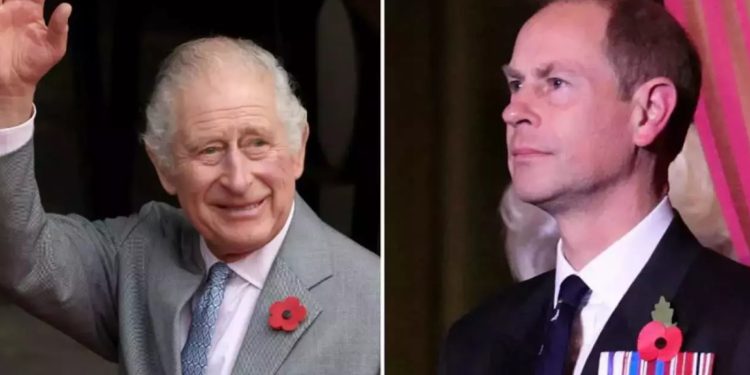 Kral Charles, babasının "Edinburgh Dükü" unvanını kardeşi Prens Edward'a verdi