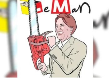 LeMan’dan Meral Akşener kapağı: Testere Meral