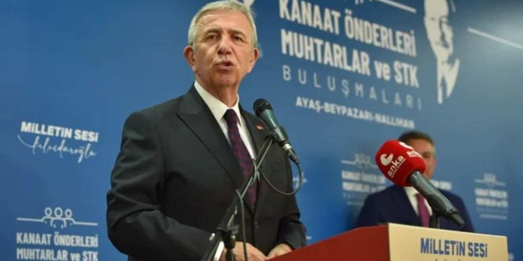 Mansur Yavaş'tan Erdoğan'a tepki: Artık gözleri kör olmuş