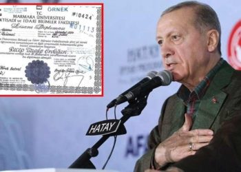 Marmara Üniversitesi'nden, Erdoğan'ın diploması hakkında 'sehven' açıklaması
