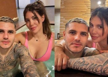 Mauro Icardi, Wanda Nara'ya bir kez daha aşkını ilan etti