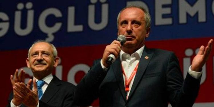 Memleket Partisi'nin cumhurbaşkanı adayı Muharrem İnce, "Durumu değerlendiriyorum. Kendi adıma değil, Türkiye adına. Günü geldiğinde çekilmeyi bilirim. Kemal Bey lehine çekilirim" dedi.