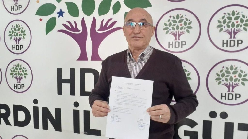 Musa Anter’in oğlu Yeşil Sol Parti’den aday adayı