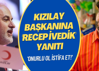 Onurlu ol istifa et! Şahan Gökbakar’dan Kızılay başkanına ‘Recep İvedik’ yanıtı