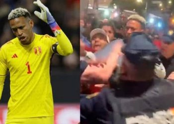 Peru Milli Takımı kalecisi, İspanyol polisini yumrukladığı gerekçesiyle gözaltına alındı