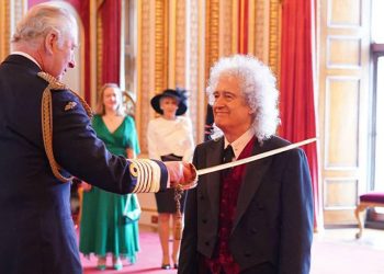 Queen'in gitaristi Brian May, 'Sir' unvanı aldı