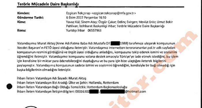 SKANDAL | ‘Vatandaş’ Murat, para karşılığında komşusunu Türkiye’ye iade etmek istiyor!