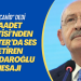 Saadet Partisi’nden Twitter’da ses getiren Kılıçdaroğlu mesajı