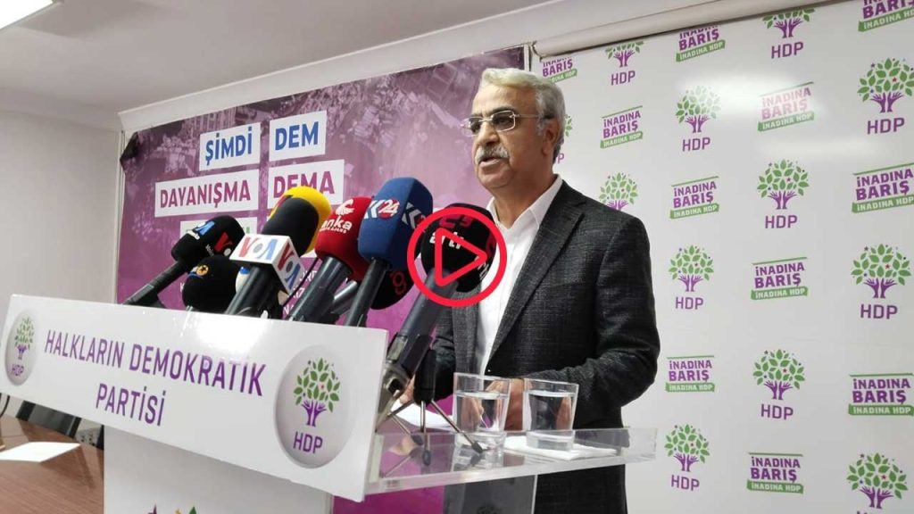 Sancar: Demokrasi ittifakı politikalarımızı kararlılıkla sürdürüyoruz