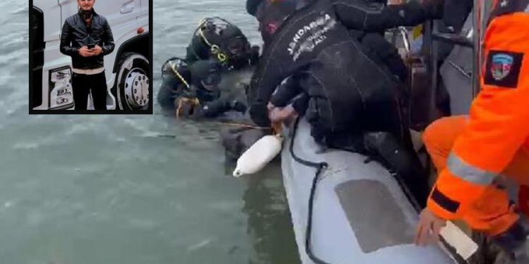 Selde kaybolan TIR şoförünün cansız bedeni 10 gün sonra bulundu