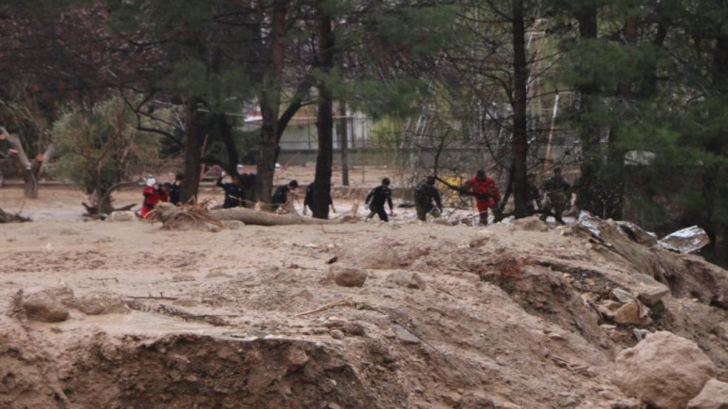 Sele kapılan konteynerdeki kadın ve bebeği aranıyor