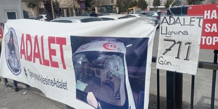 Şenyaşar ailesi Adalet Nöbeti’ni sürdürüyor