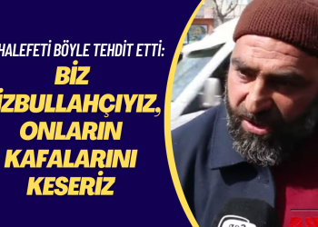 Sokak röportajından: Biz Hizbullahçıyız, onların kafalarını keseriz