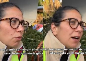 TİP’li Kadıgil deprem bölgesinde konuştu: 'Sanki depremin beşinci gününde gibiyiz’