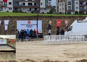 Tören var temel yok: Antakya Hastenesi için de aynı uygulama yapılmış