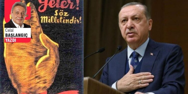 YETER! SÖZ ölüsü kefensiz, dirisi çadırsız MİLLETİN!