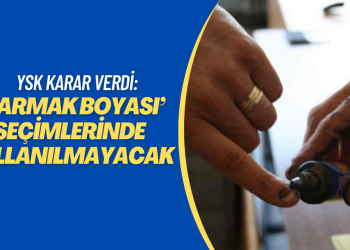 YSK’dan ‘parmak boyası’ kararı: Cumhurbaşkanlığı seçimlerinde kullanılmayacak