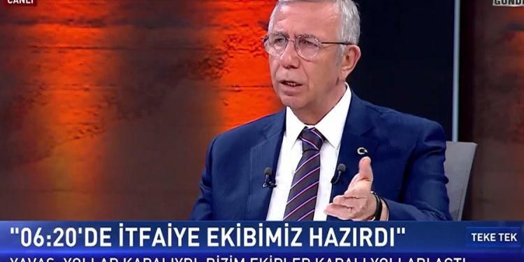 Yavaş: Depremin ardından AFAD ve Kızılay’a haber gönderdim, maalesef arayan soran olmadı