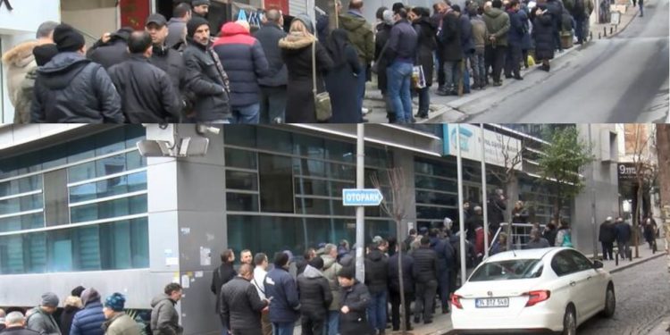 e-Devlet göçtü, SGK önlerinde EYT kuyruğu oluştu