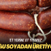 ‘Et yerine ot yiyoruz’ Sucuğu soyadan üretiyorlar