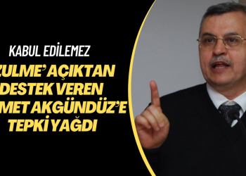 ‘Zulme’ açıktan destek veren Ahmet Akgündüz’e tepki yağdı: Kabul edilemez