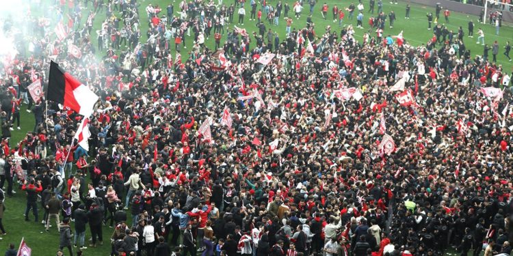 1. Lig'de ipi Samsunspor göğüsledi