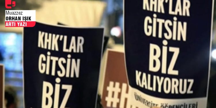 KHK rejimini nasıl sonlandırmalıyız?