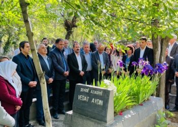 Vedat Aydın’ın mezarına bayram ziyareti