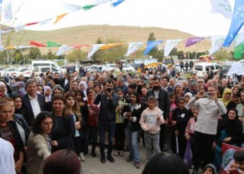 Yeşil Sol Parti’nin Mêrdîn seçim bürosu açıldı