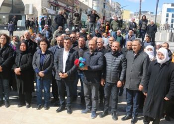 Riha’da 23 kişinin tutuklanması protesto edildi