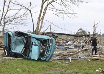 ABD'de meydana gelen hortumlarda 18 kişi hayatını kaybetti